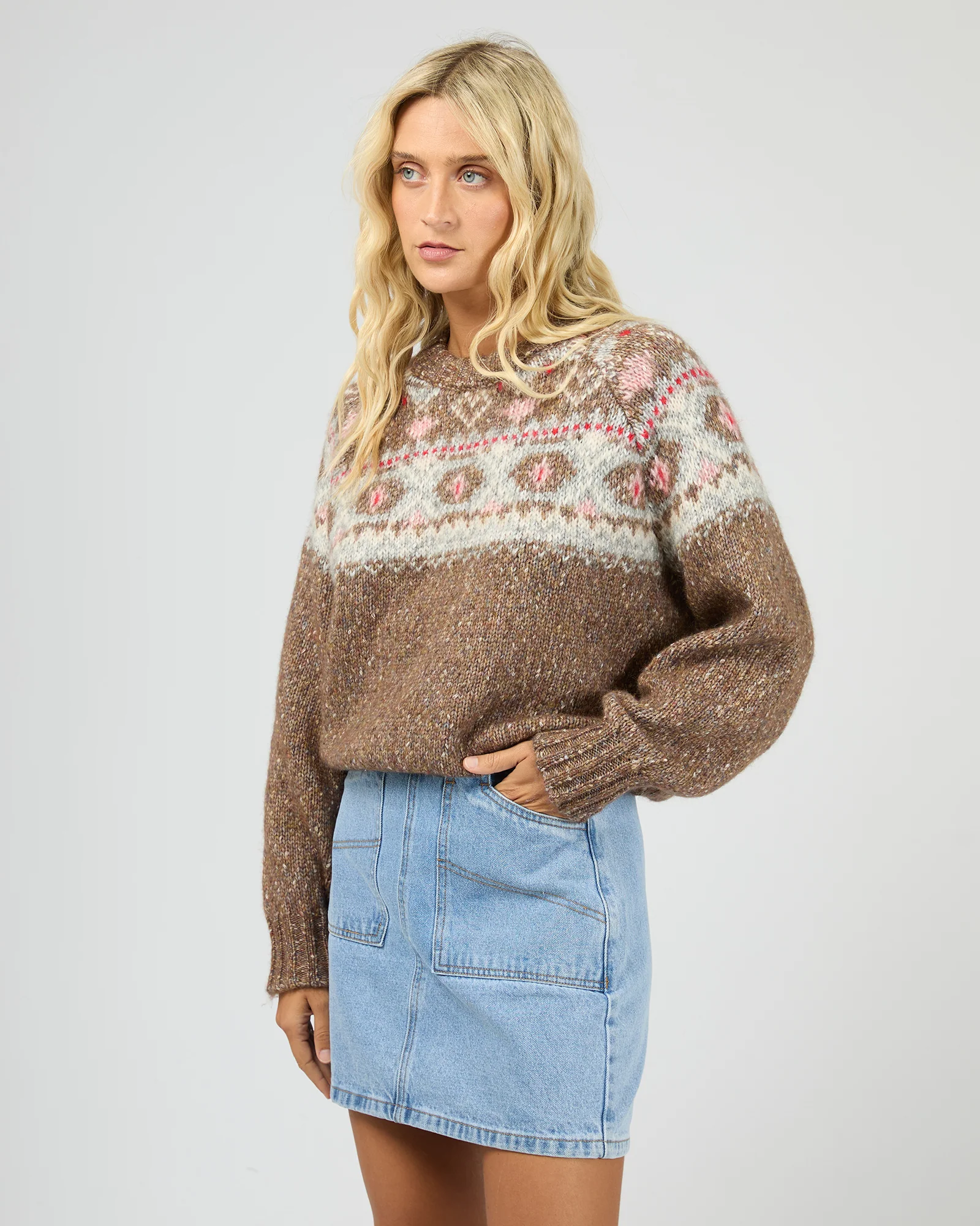 Tiva Knit Mocha - Image 4