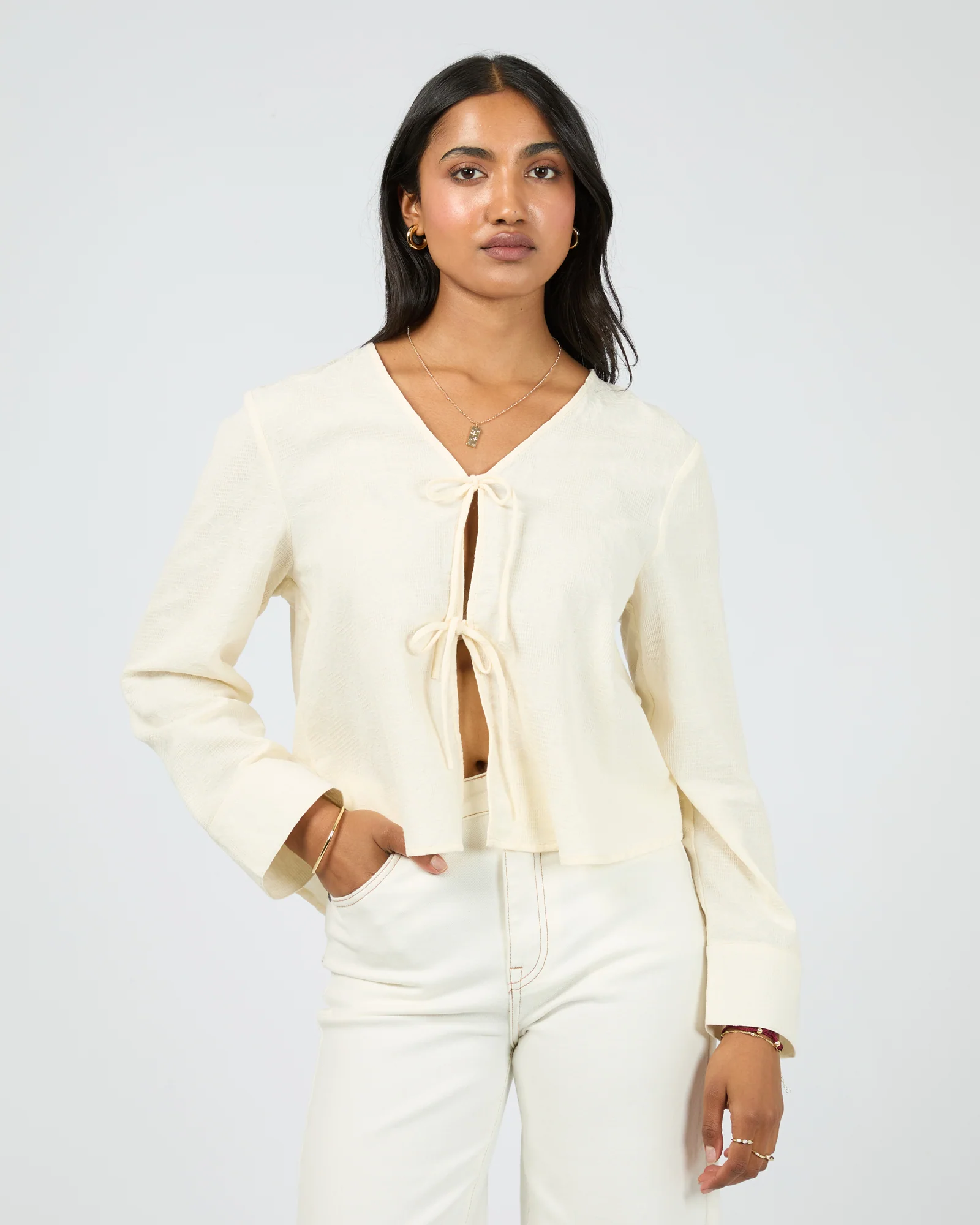 Tropica Tie Shirt Yellow