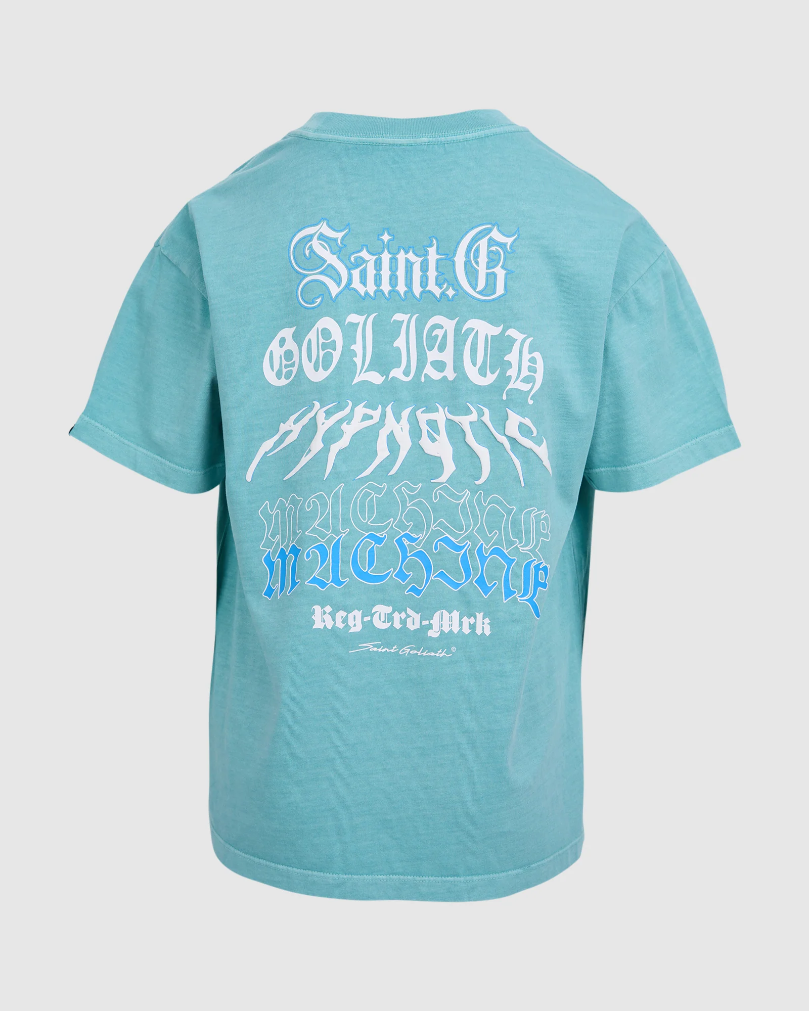 Teen Turntable Tee Teal - Image 2