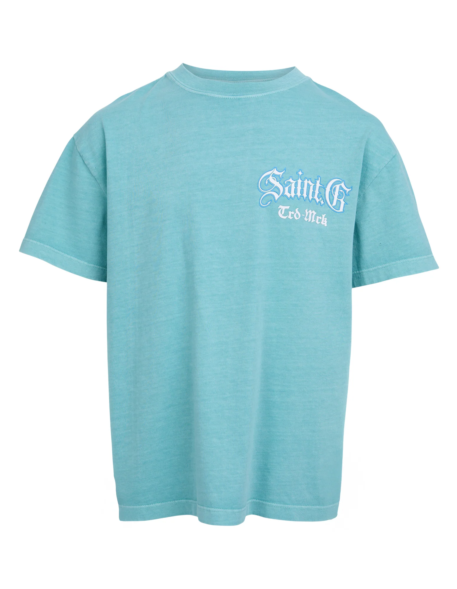 Kids Turntable Tee Teal