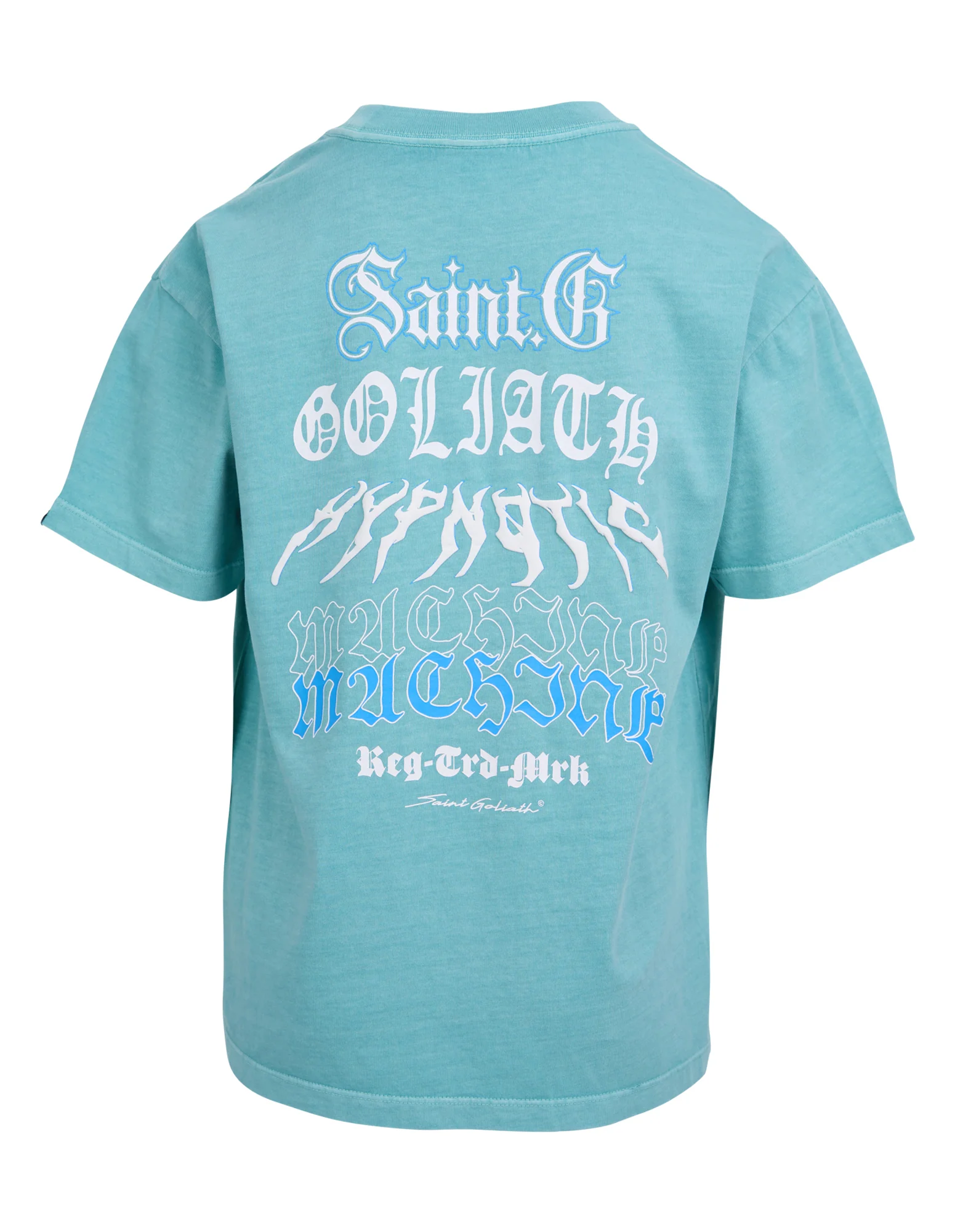 Kids Turntable Tee Teal - Image 2
