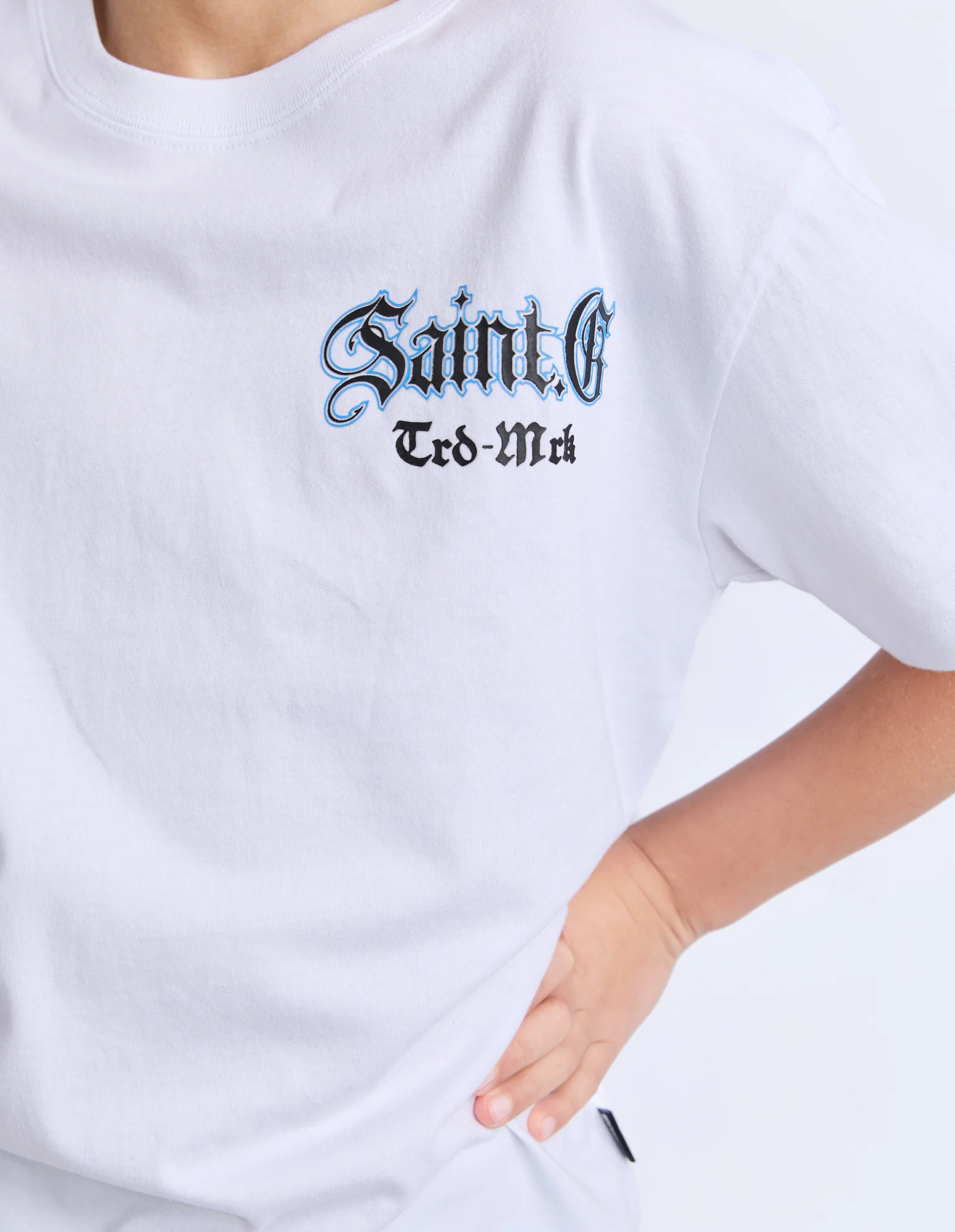 Teen Turntable Tee White - Image 3