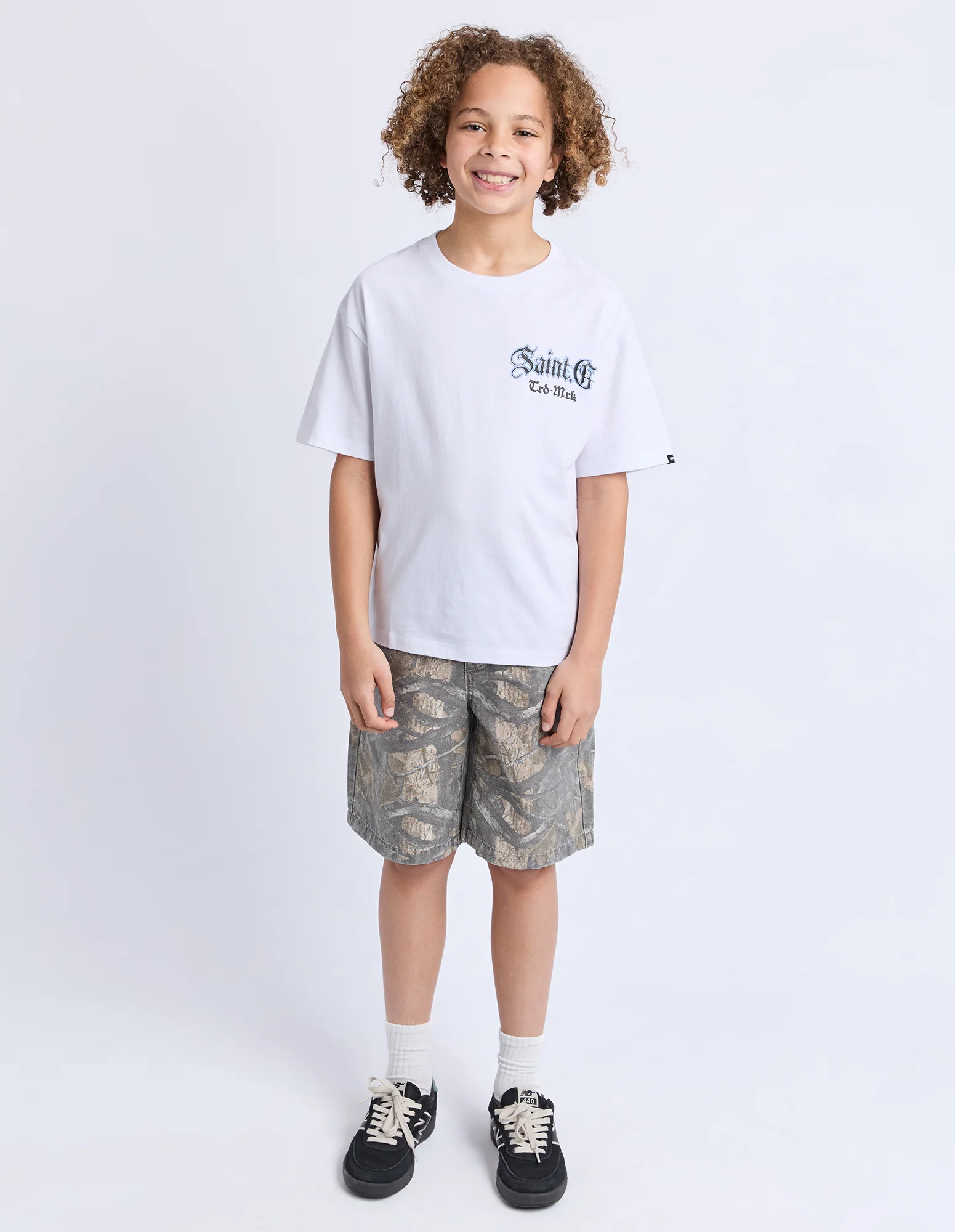 Teen Turntable Tee White - Image 4