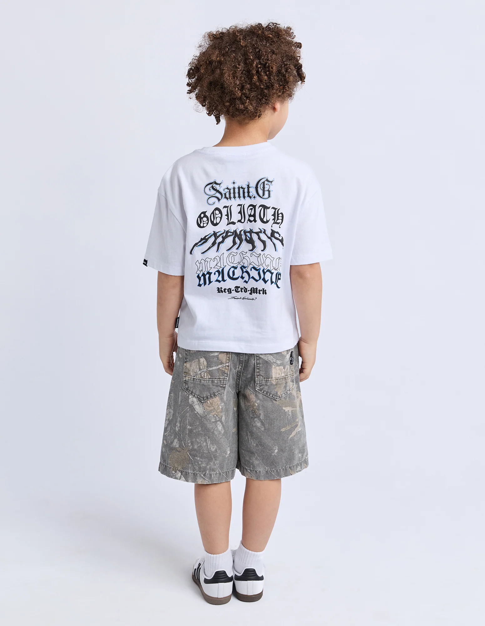 Kids Turntable Tee White - Image 3