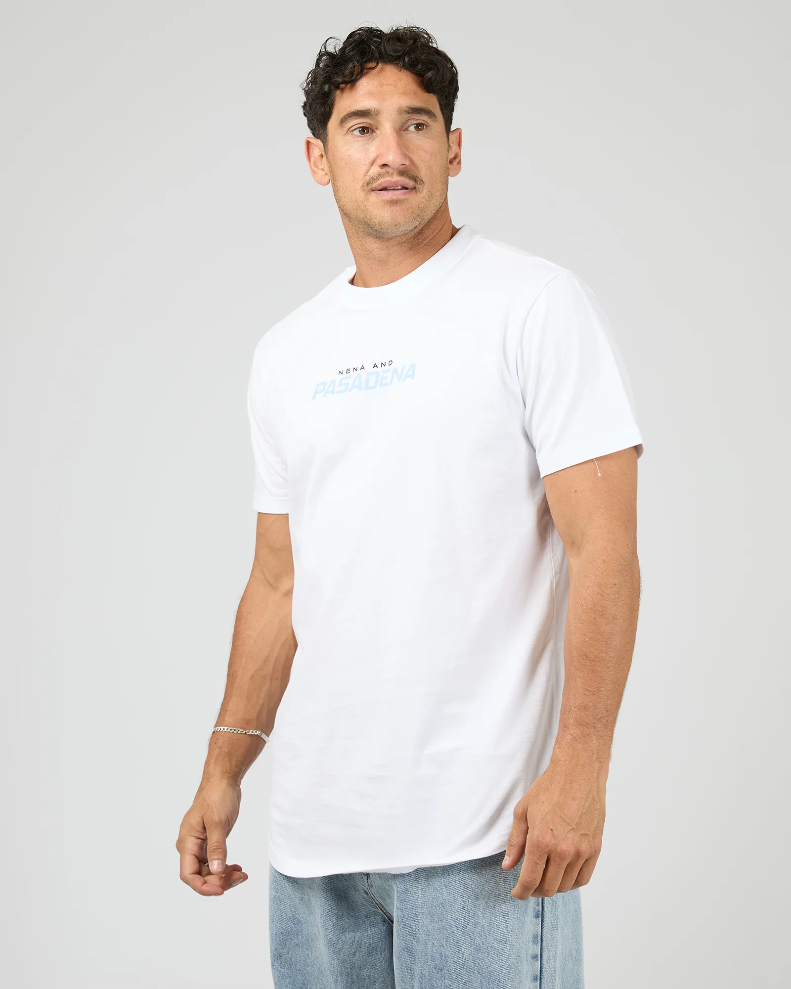 Unified Dual Curved Tee White