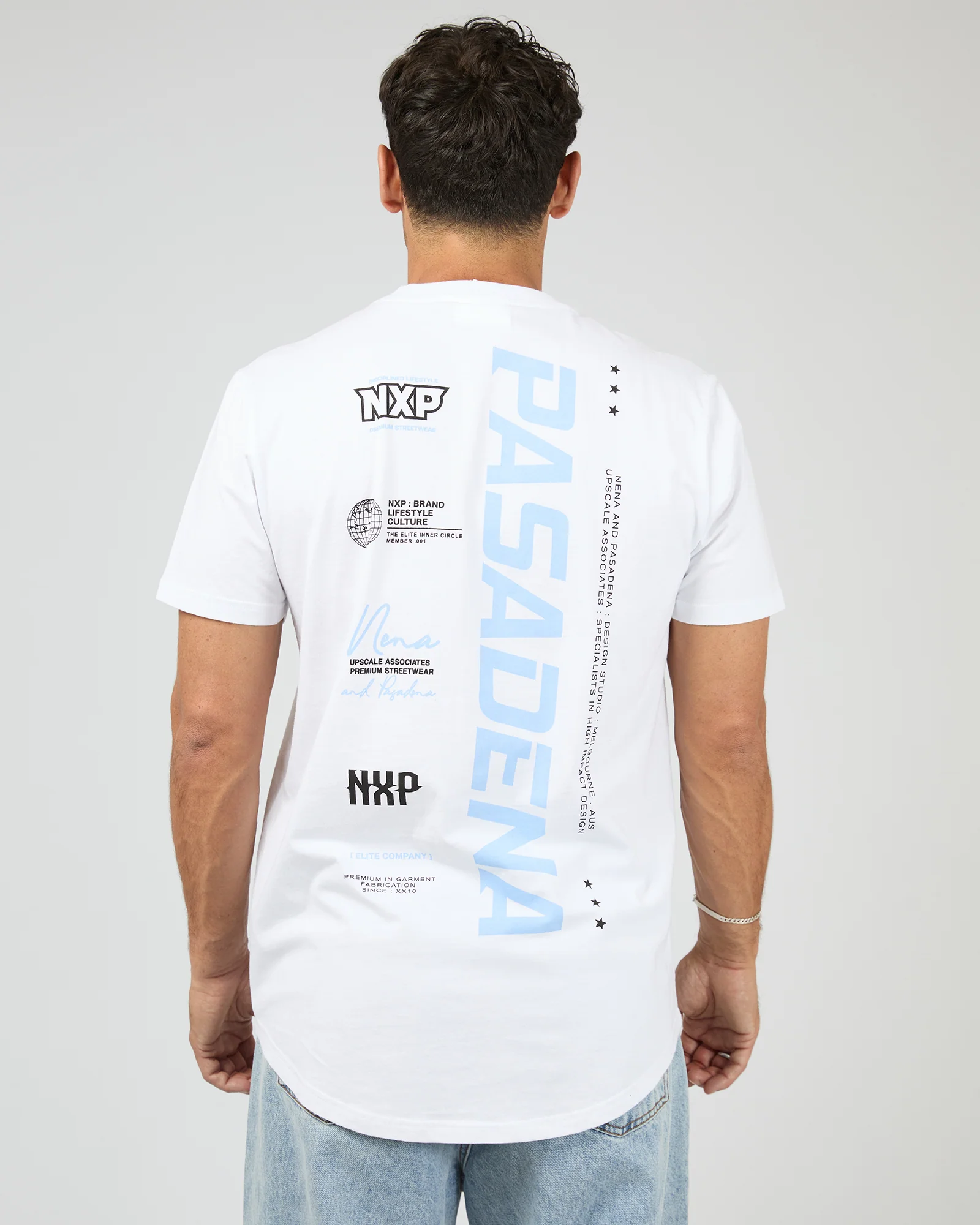 Unified Dual Curved Tee White - Image 2