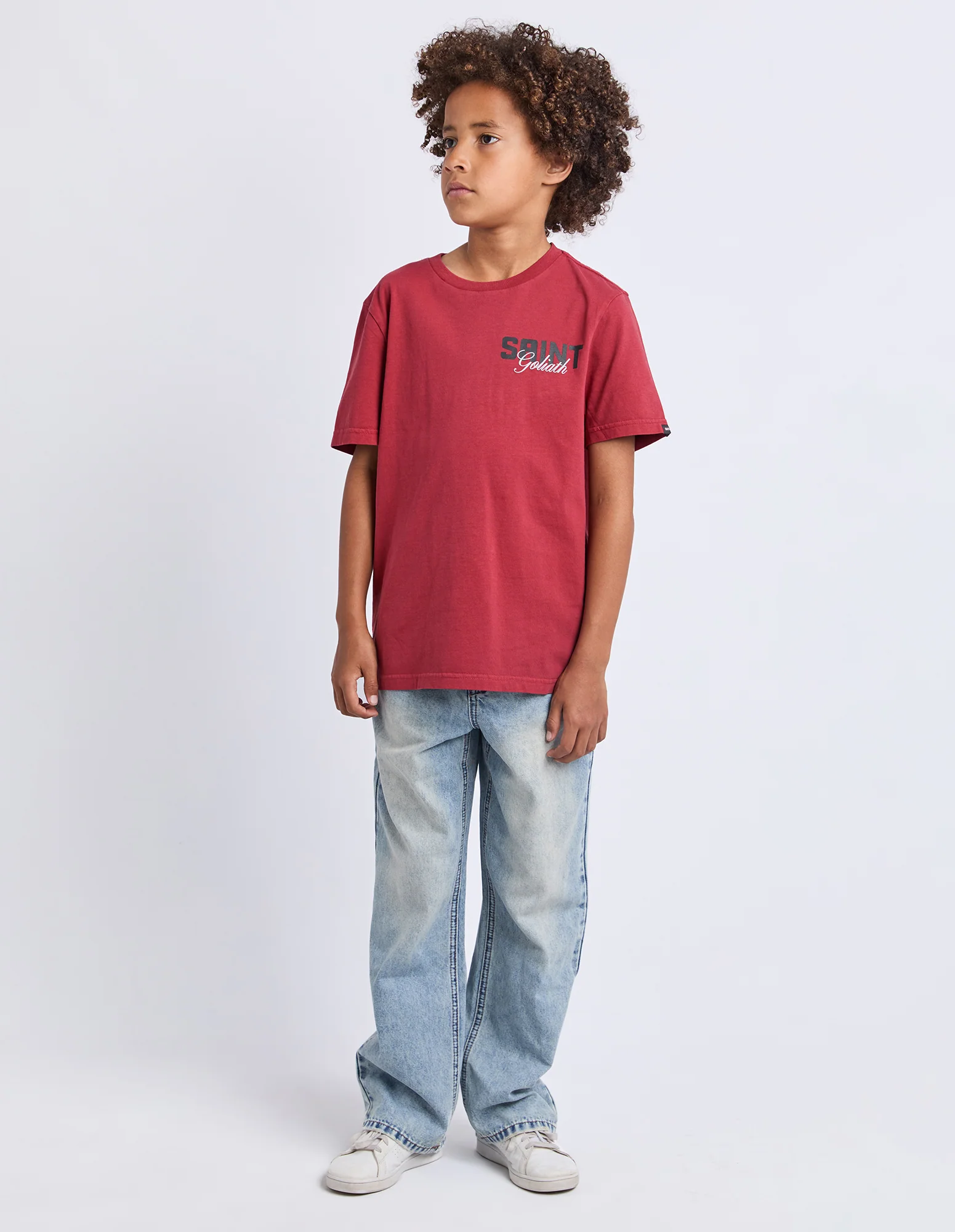 Teen Upside Tee Red - Image 2
