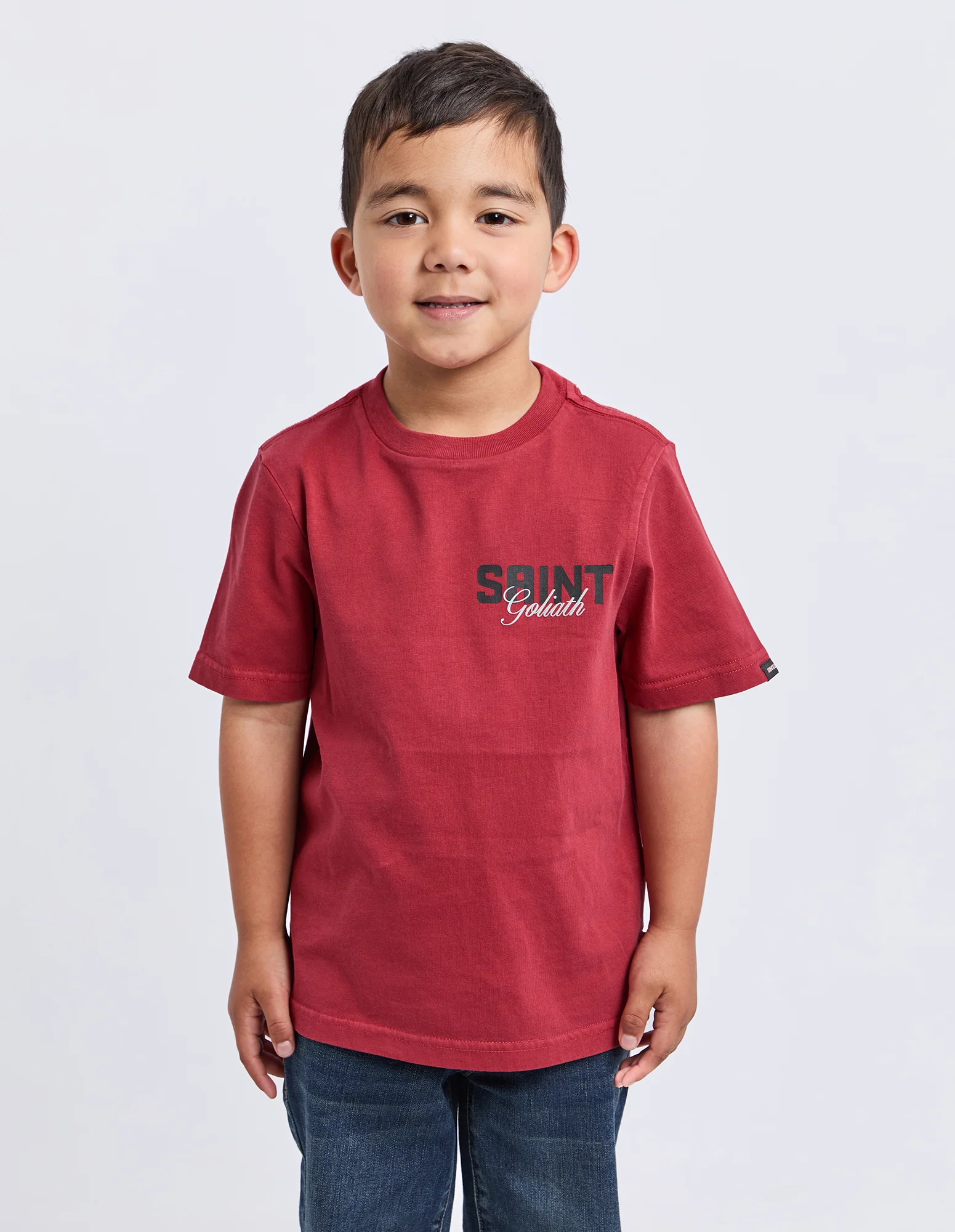Kids Upside Tee Red