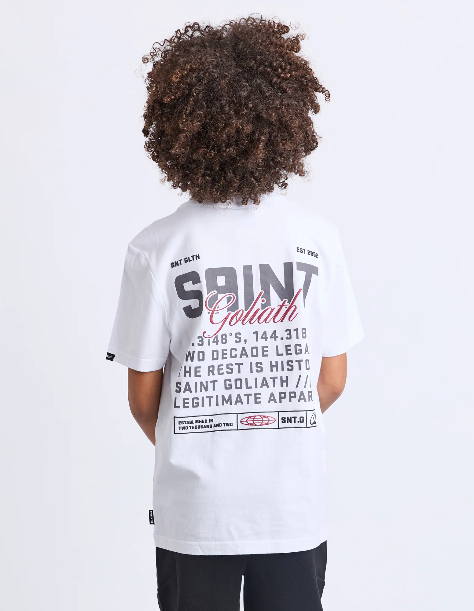 Teen Upside Tee White - Image 3