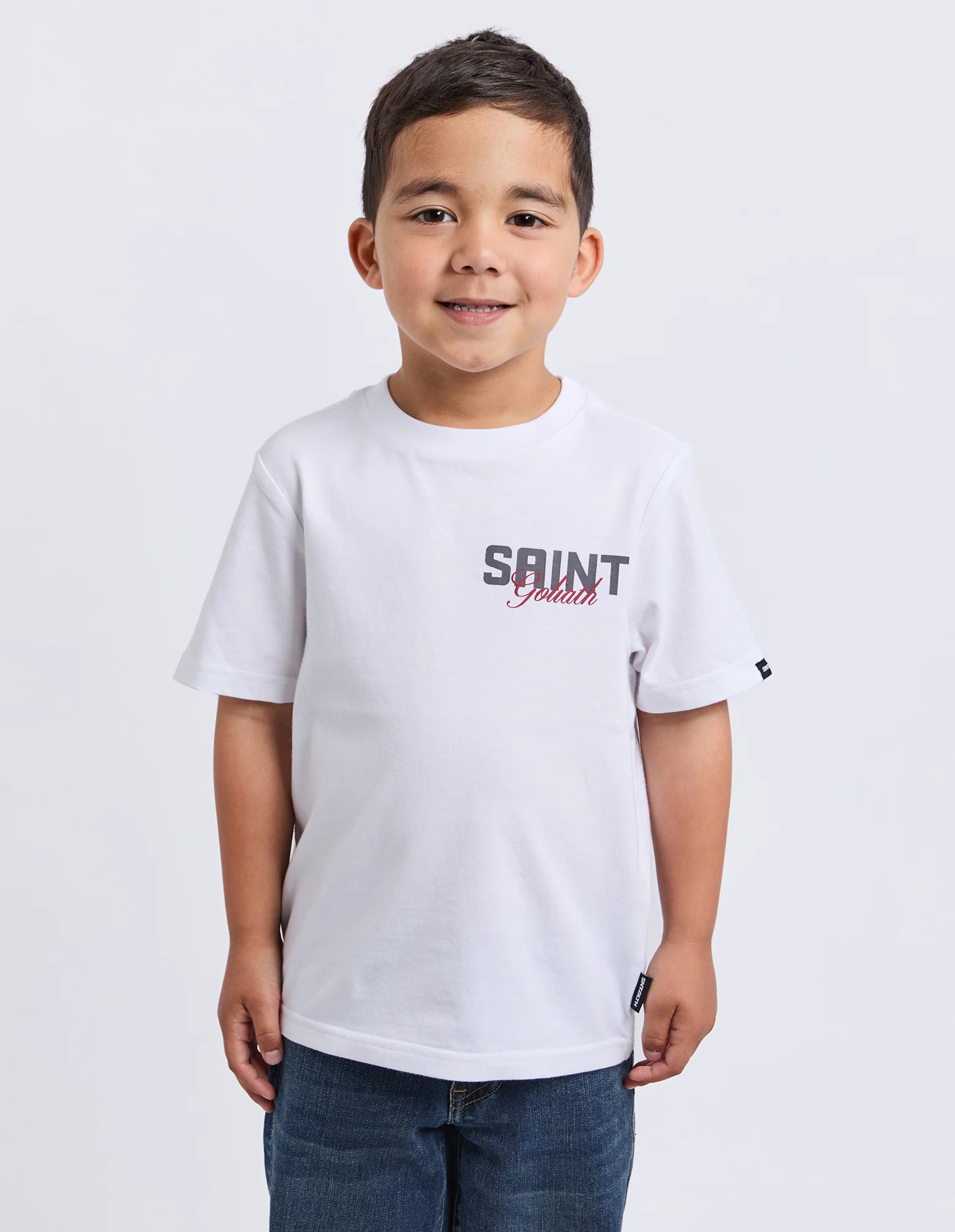 Kids Upside Tee White