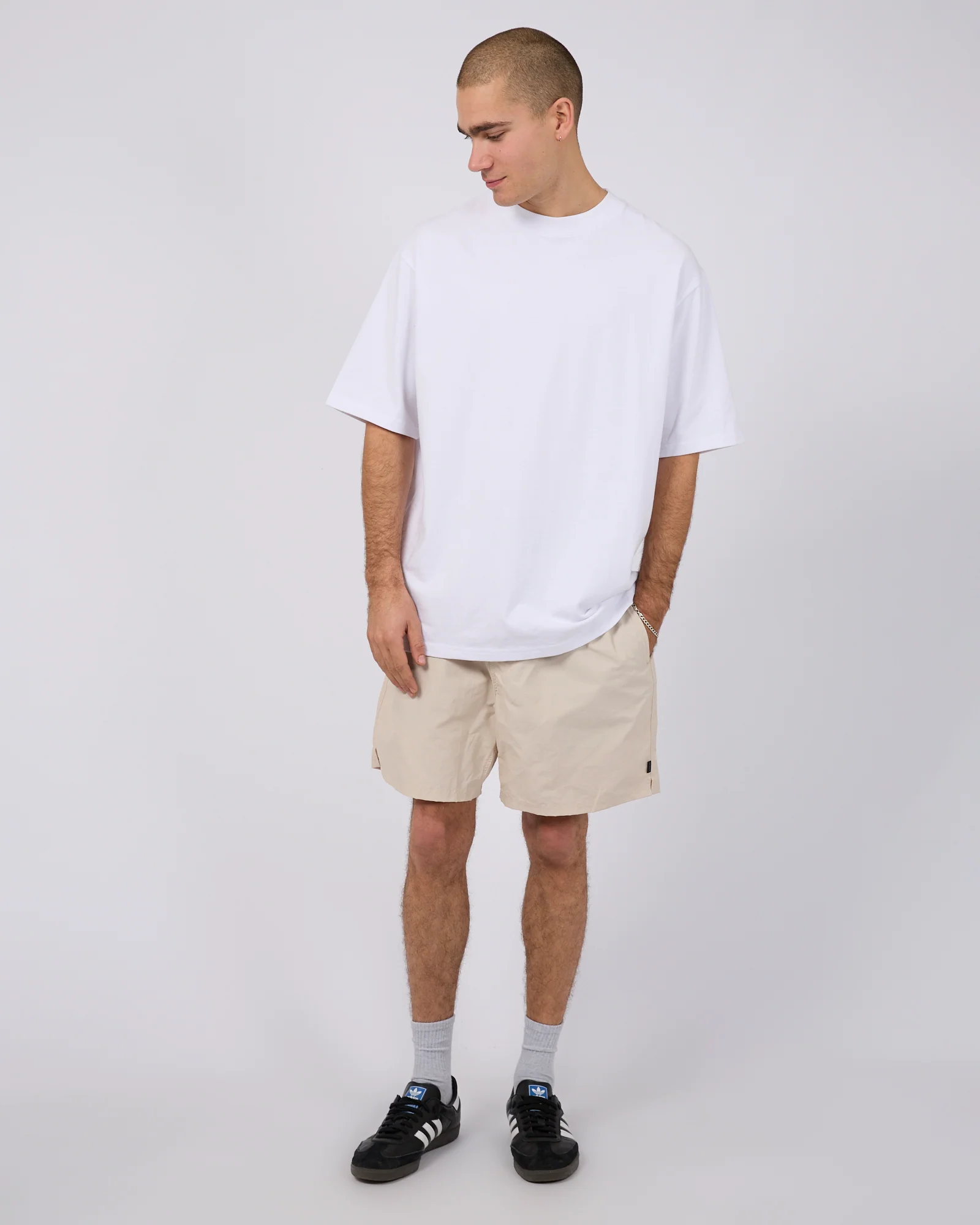 Vacay Nylon Short Chalk - Image 2