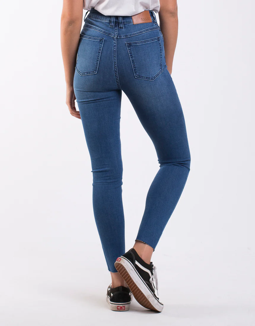 Vice High Skinny Jean Blue Dime Slash - Image 3