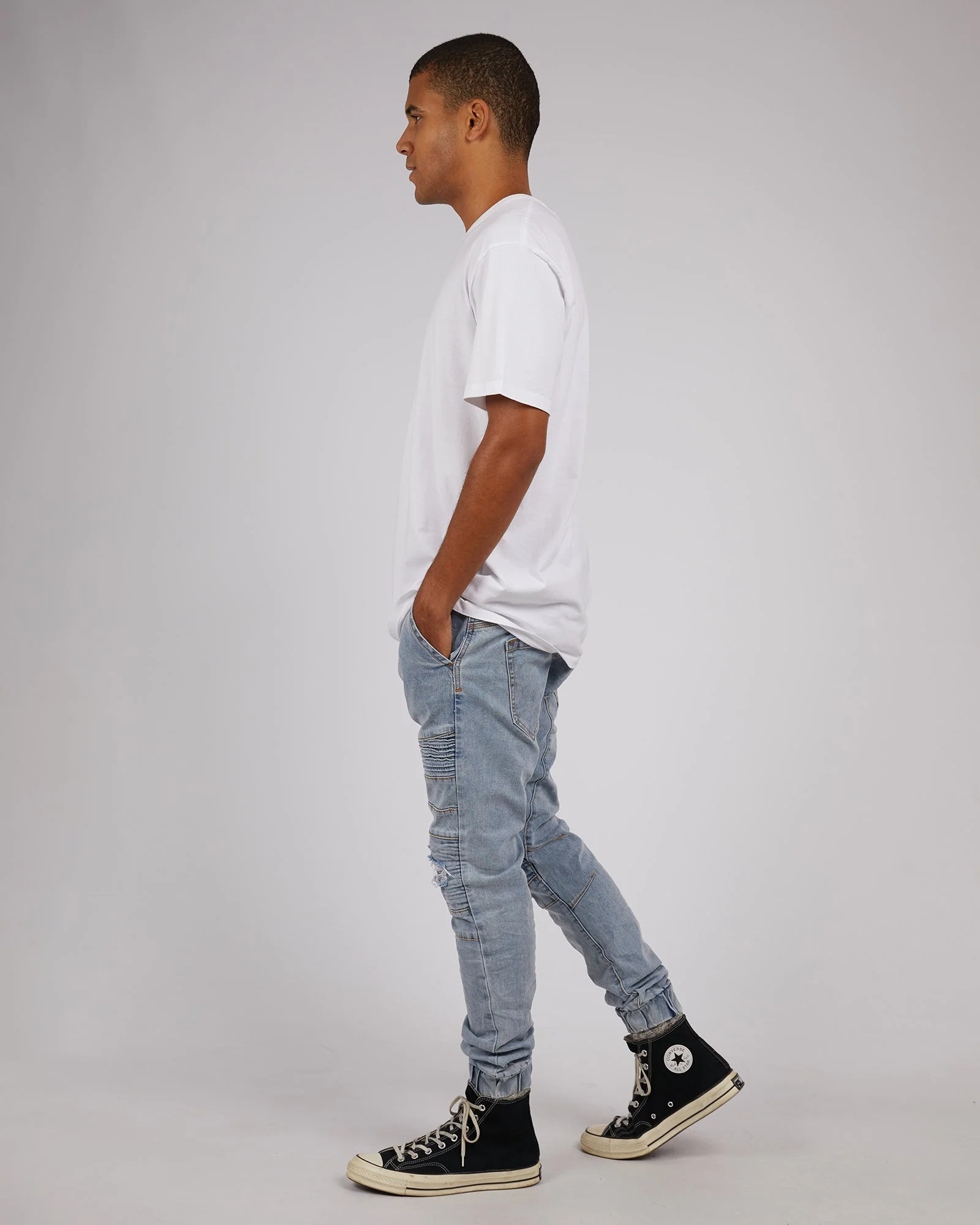 Viper Denim Jogger Portland Blue - Image 6