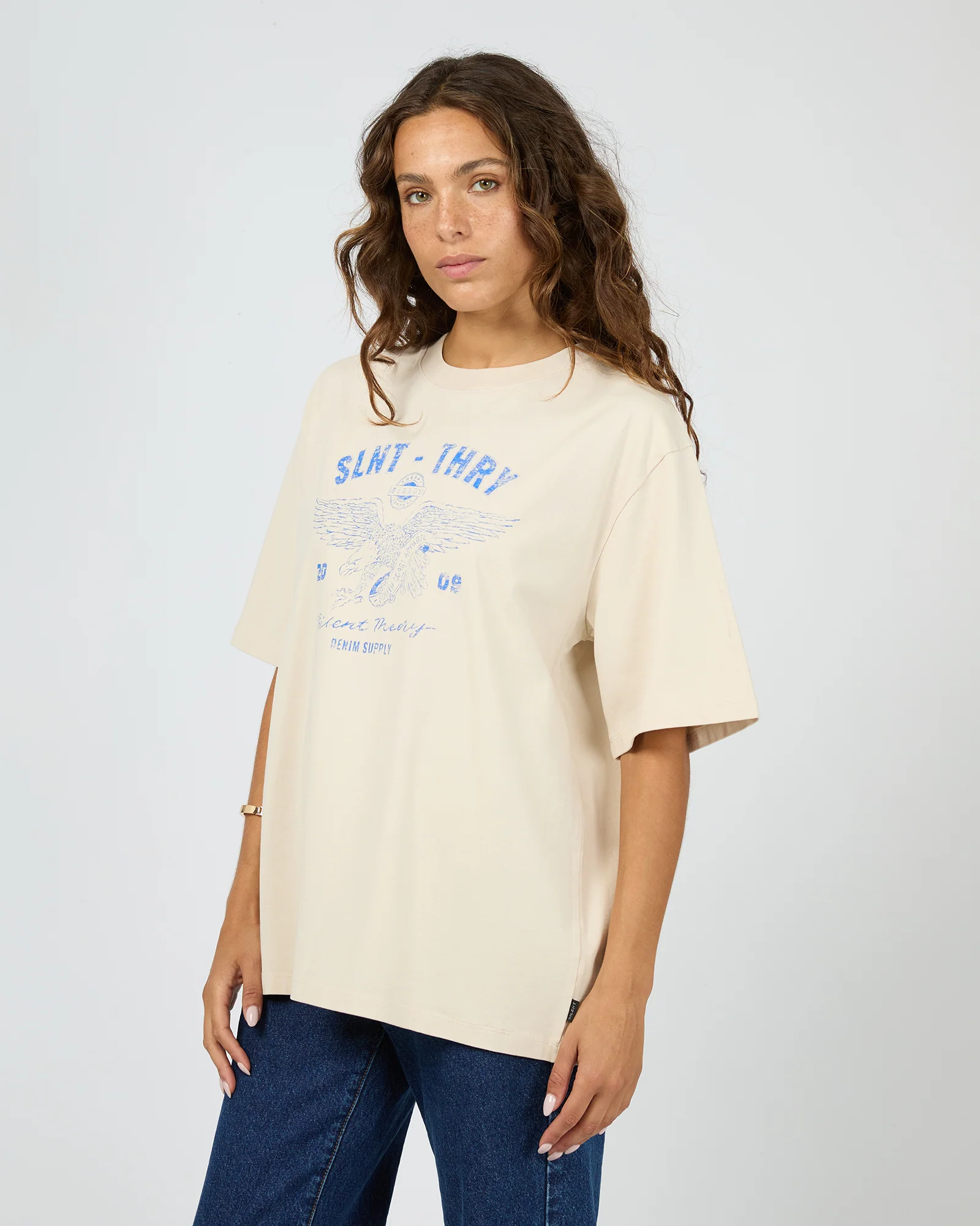 With Reason Tee Chalk - Image 4