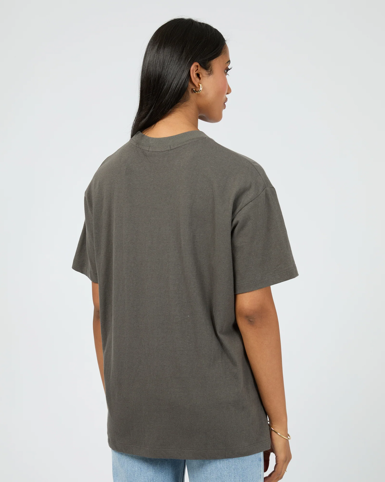 Yellowstone Relaxed Tee Charcoal - Image 3