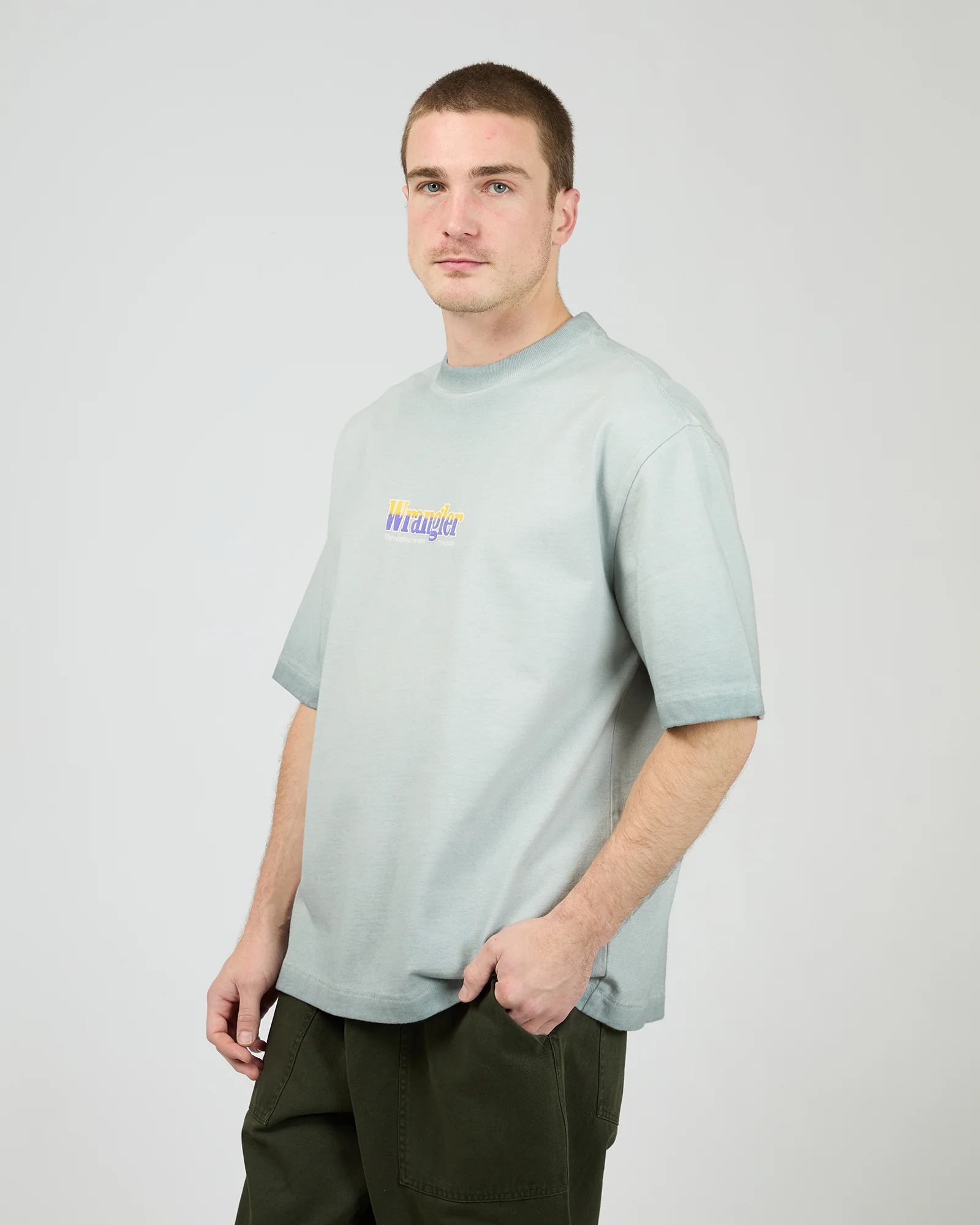 Zero Boxcar Tee Bluestone - Image 4